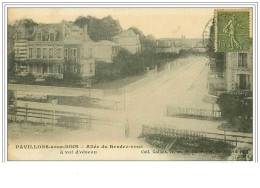 93.PAVILLON SOUS BOIS.ALLEE DU RENDEZ VOUS A VOL D'OISEAU - Les Pavillons Sous Bois