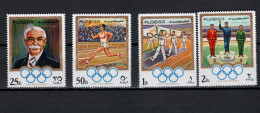 Fujeira 1970 Olympic Games, IOC Set Of 4 MNH - Verano 1972: Munich