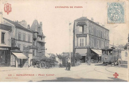 93. N°52303 . Romainville.place Carnot.tramway - Romainville