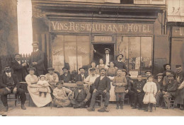 94. N°52301 . Villejuif . Restaurant Lebas.carte Photo. - Villejuif