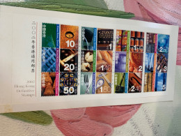 Hong Kong Stamp MNH Definitive 2002 Booklet Opera Culture - Lettres & Documents