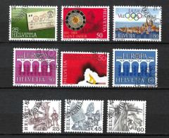 SUISSE 1984: Lot D'oblitérés - Used Stamps