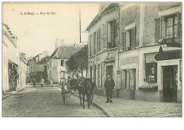 94.L'HAY.n°62.RUE DU VAL.COIFFEUR.CARTES ILLUSTREES - L'Hay Les Roses