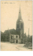 94.GENTILLY.n°30553.L'EGLISE.GROSSE DECHIRURE - Gentilly