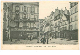 94.FONTENAY SOUS BOIS.n°20124.LA PLACE D'ARMES.GRAND CAFE RESTAURANT - Fontenay Sous Bois