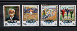 Fujeira 1970 Olympic Games, IOC Set Of 4 With Overprint "Munich 1972" MNH - Summer 1972: Munich