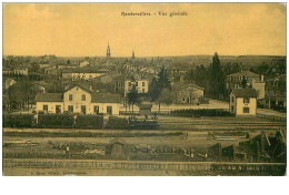 88.RAMBERVILLERS.n°29848.VUE GENERALE.GARE ET TRAIN - Rambervillers