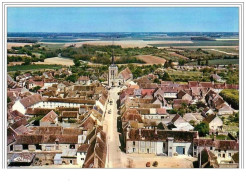 89.CHEROY.VUE  GENERALE AERIENNE.CPSM-CPM - Cheroy