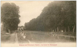 89.BRIENON SUR ARMANCON.n°20194.LE CANAL DE BOURGOGNE - Brienon Sur Armancon