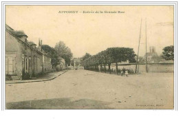 89.APPOIGNY.ENTREE DE  LA GRANDE RUE - Appoigny