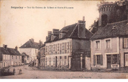 89 - N°74547 - SEIGNELAY - Tour Du Château De Colbert Et Route D'Auxerre - Seignelay