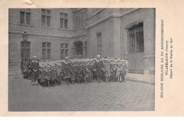 89 - N°74515 - VILLEBLEVIN - Colonie Scolaire Du XIIème - Départ De La Mairie Du XII - Carte Vendue En L'état - Villeblevin