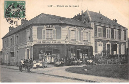 91 - GIF - SAN40480 - Place De La Gare - En L'état - Déchirure - Gif Sur Yvette