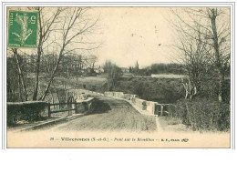 94.VILLECRESNES.PONT SUR LE REVEILLON.PLIE - Villecresnes