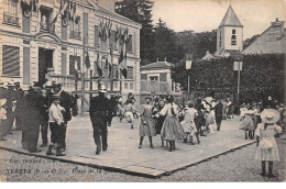 91 .n°109137.   Yerres . Militaire .place De La Mairie .enfants Jouant  . - Yerres