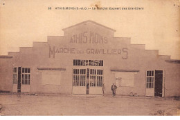 91 .n°106650 . Athis Mons .le Marche Couvert Des Gravilliers .en L Etat . - Athis Mons