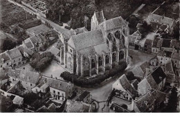 91 . N°101722  . Cpsm .9x14 Cm  . St Sulpice De Favieres .l Eglise Vue D Avion . - Saint Sulpice De Favieres