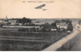 91 - N°111719 - Angerville - Vue Générale - Avion - Angerville