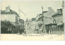 95 . N°41547 . Groslay.entrée De La Rue De Paris - Groslay