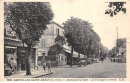 95 - SARCELLES SAINT BRICE - SAN44343 - Avenue De La Gare - Le Passage à Niveau - Sarcelles