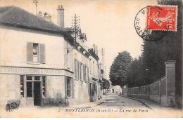 95 - MONTLIGNON - SAN44350 - La Rue De Paris - Montlignon