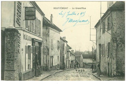 95.BOUFFEMONT.n°8353.LA GRAND'RUE.AU REPOS DU TOURISTE RESTAURANT - Bouffémont