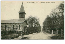 95.BEAUCHAMP.n°6073.L'EGLISE.AVENUE PASTEUR - Beauchamp