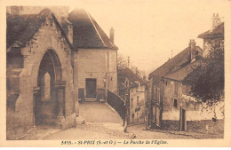 95.AM19300.Saint Prix.N°5455.Porche De L'église - Saint-Prix