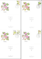 Soviet Union:Russia:USSR:FDC Covers Serie Flowers, 1985 - FDC