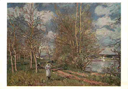 Art - Peinture - Alfred Sisley - The Small Meadows In Spring - Carte Neuve - CPM - Voir Scans Recto-Verso - Malerei & Gemälde