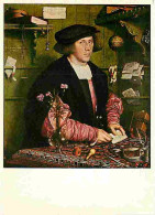 Art - Peinture - Frans Holbein - Portrait Of The Business Man Georg Gisze - CPM - Voir Scans Recto-Verso - Malerei & Gemälde