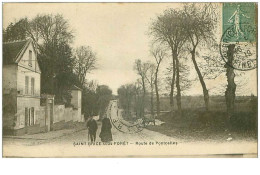 95.SAINT BRICE SOUS FORET.n°19483.ROUTE DE PONTCELLES - Saint-Brice-sous-Forêt