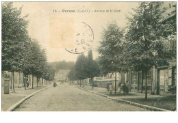 95.PERSAN.n°17813.AVENUE DE LA GARE.VOIR ETAT.PLIE - Persan