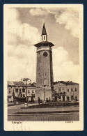 Roumanie. Giurgiu. Rive Gauche Du Danube. Place Du Centre Avec La Tour De L'horloge ( XVIII è S.) 1938 - Roumanie