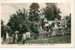 95.MARINES.LE MANOIR DE L ETANG.CPSM - Marines