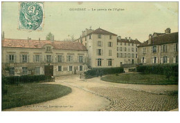 95.GONESSE.n°17786.LE PARVIS DE L'EGLISE.CP TOILLEE - Gonesse