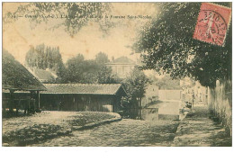 95.GONESSE.n°17785.L'ABREUVOIR.RUE DE LA FONTAINE SAINT NICOLAS - Gonesse