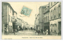 95.FRANCONVILLE.HAUT DE LA RUE DE PARIS - Franconville