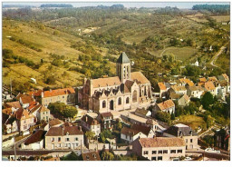 95.VETHEUIL.n°32319.LE QUARTIER DE L'EGLISE VU D'AVION.CPM - Vetheuil