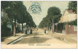 95.SARCELLES.n°7021.BOULEVARD DE LA GARE.MANQUES ET PLIE - Sarcelles