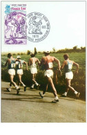 ATHLETISME.n°28500.SPORT POUR TOUS.1978.CARTE MAXIMUM - Atletismo