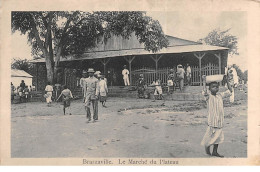 Afrique - N°66125 - Congo Français - Brazaville - Le Marché Du Plateau - Brazzaville