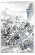 Illustrateur - N°91988 - Robida - 24 Mai 1430 - Jeanne D'Arc Prise Devant Le Pont Levis Du Boulevard - Robida