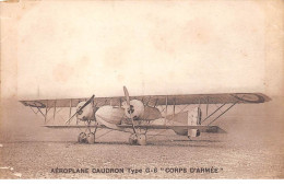 Aviation - N°70390 - Aéroplane Caudron Type G 6 - Corps D'Armée - 1914-1918: 1. Weltkrieg