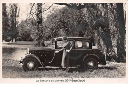 Automobile - N°72411 - Voiture - La Berline De Voyage 301 Peugeot - Carte Publicitaire - Turismo