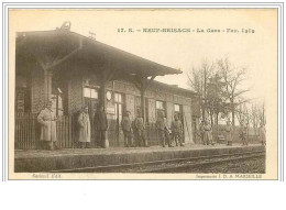 68.NEUF BRISACH.LA GARE.FEV 1919 - Neuf Brisach