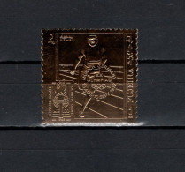 Fujeira 1969 Olympic Games Munich Gold Stamp MNH - Verano 1972: Munich