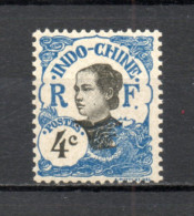 INDOCHINE  N° 43   NEUF AVEC CHARNIERE  COTE 1.40€      ANNAMITE - Unused Stamps