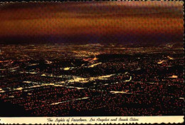 Postcard - The Lights Of Pasadena, Los Angeles And Beach Cities - Los Angeles