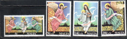 MALTA 1994 CHRISTMAS NATALE NOEL WEIHNACHTEN NAVIDAD COMPLETE SET SERIE COMPLETA MNH - Malta